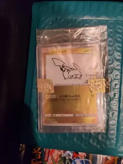 Pokemon Card Game Pikachu Yu Nagaba Promo 208/s-p SEALED Limited Japanese NM JP - Image 1