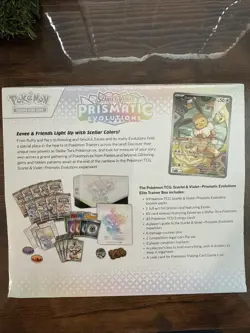 Pokemon Trading Card Game Scarlet & Violet Prismatic Evolution Elite Trainer Box - Image 2
