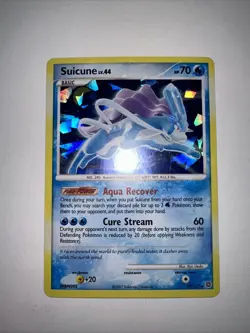 Suicune - (Cracked Ice Holo) 019/132 Miscellaneous Cards & Products Holo - Image 2