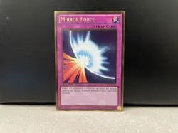 Mirror Force PGLD-EN059 1st Edition Gold Rare Yugioh Card NM TCG - Image 1