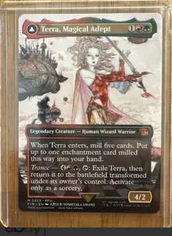 Terra, Magical Adept Esper Terra 323 Borderless FINAL FANTASY Magic MTG Card - Image 1