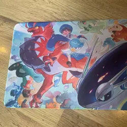 Miraidon Koraidon Rubber Playmat Play Mat For Tcg Trading Card Game Pokemon - Image 2