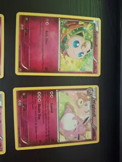 Pokemon Trading Card Game Fairy Type Lot, 4 Assorted Cards. - Image 2