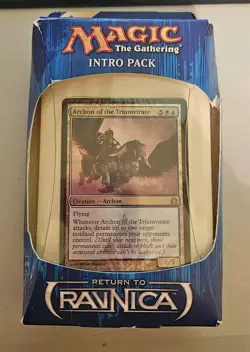 Magic the Gathering Return To Ravnica Intro Pack, Azorius Advance, Sealed - Image 1