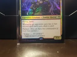 MTG FOIL Kraum, Ludevic's Opus Foil Etched - Commander Legends #523 - Image 3