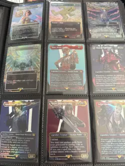 Final Fantasy MTG All Foil Binder - NM-M - Image 3