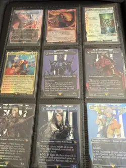 Final Fantasy MTG All Foil Binder - NM-M - Image 5