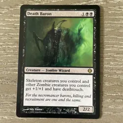 Shards of Alara Death Baron 2008 70 Rare MTG NM Magic: The Gathering - Image 1