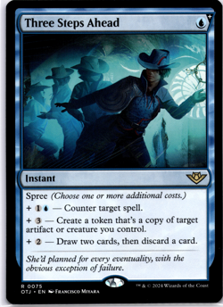 Three Steps Ahead Regular NM MTG - Image 1