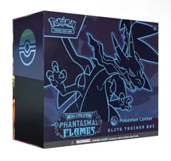 Phantasmal Flames: Pokemon Center Exclusive Elite Trainer Box ETB Presale 11/14 - Image 1