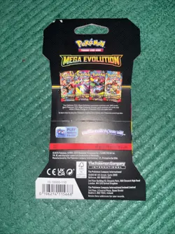 Pokemon Mega Evolution Single Sleeved Booster Pack (IN HAND SHIP TODAY) - Image 2