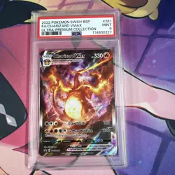 2022 Pokemon Charizard VMAX Ultra-Premium Collection SWSH 261 - PSA 9 MINT - Image 2