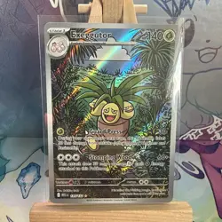 Pokemon TCG Exeggutor 135/132 Illustration Rare Pokemon Mega Evolution - Image 1