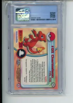 2000 Pokemon Topps Chrome Series 1-5 Charmeleon #05 Chrome CGC 9.5 GEM MINT - Image 2
