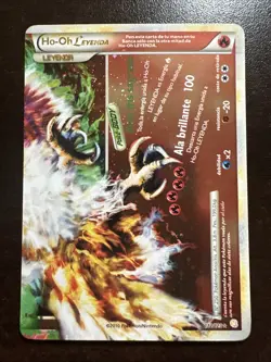 Ho-oh Legend 112/123 NM SPANISH Pokemon TCG Heart Gold Soul Silver Leyenda - Image 1