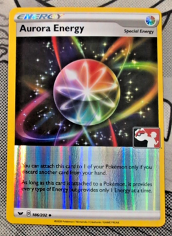 Aurora Energy 186/202 Holo Pokemon Play! Prize Pack Series 1 - Image 1