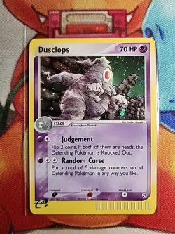Pokemon TCG Dusclops 4/100 EX Sandstorm E-Reader Holo Rare - NM w/ SWIRL 💫 - Image 2