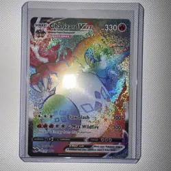 Charizard VMAX (Secret) 74/73 Pokemon TCG Champions Path Holo Rainbow Mint ENG - Image 3