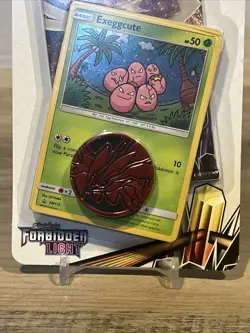 Pokemon TCG Forbidden Light Blister SEALED Exeggcute Promo Booster Pack English - Image 3