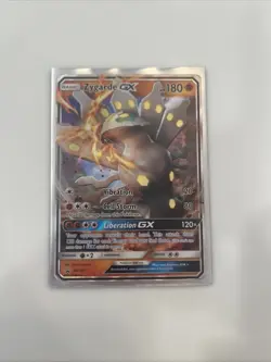 2018 Pokemon Sun & Moon #SM122 Zygarde GX Black Star Promo Holo LP - Image 1