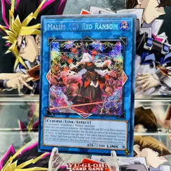 Yugioh Maliss Q Red Ransom MP25-EN125 Prismatic Secret Rare 1st Ed Near Mint - Image 1