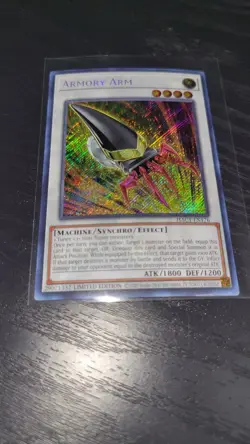 Yugioh - Armory Arm Secret Rare - HAC1-EN176 Limited Edition - Image 1