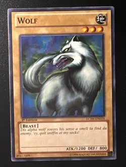 Wolf - LP - LCJW-EN018 - Common - 1st Edition - Image 1