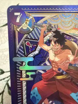 One Piece Luffy-Tarou ST18-005 SP a Fist of Divine Speed OP11 Card English - Image 2