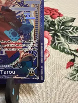 One Piece Luffy-Tarou ST18-005 SP a Fist of Divine Speed OP11 Card English - Image 4