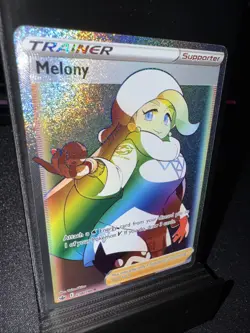 Pokemon Card - Melony Chilling Reign 218/198 Secret Rare Full Art Rainbow Holo - Image 2