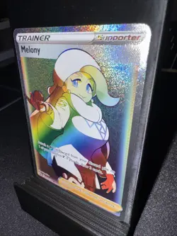 Pokemon Card - Melony Chilling Reign 218/198 Secret Rare Full Art Rainbow Holo - Image 3