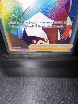 Pokemon Card - Melony Chilling Reign 218/198 Secret Rare Full Art Rainbow Holo - Image 4