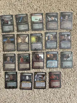 Star Trek CCG Reflections 2.0 Foil reprints. 39 cards - Image 1