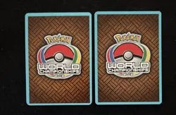 Rare Pokemon Junk Arm 2012 World Championships Stamped Cards - Lot - Image 2