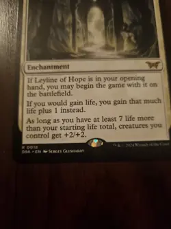 Leyline of Hope Rare MTG Card Mint/NM - Image 2