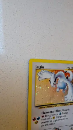 Pokemon TCG Lugia Neo Genesis Holo Card 9/111 Unlimited Rare - Image 2