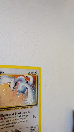 Pokemon TCG Lugia Neo Genesis Holo Card 9/111 Unlimited Rare - Image 3