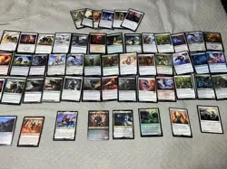 MTG XL Cats / Dogs Themed Magic The Gathering Card Lot + BONUSES - Image 1