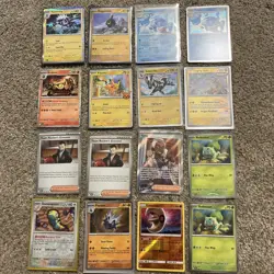 Pokemon 16 Card Modern Bulk Holos - NM/LP Lot Rare (2023-2025) - Image 1