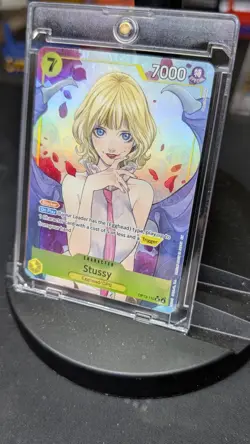 Stussy SR AA OP13-110 Carrying on His Will ONE PIECE Card Game English TCG CCG - Image 2