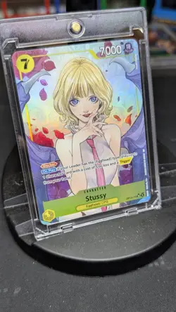 Stussy SR AA OP13-110 Carrying on His Will ONE PIECE Card Game English TCG CCG - Image 3