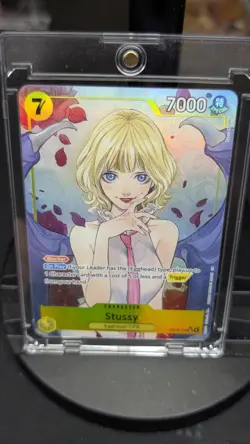 Stussy SR AA OP13-110 Carrying on His Will ONE PIECE Card Game English TCG CCG - Image 4