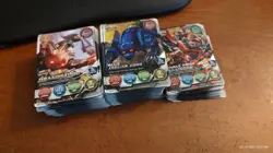 Over 200 Power Rangers Collectibles Card Game Cards ( Over 30 Rares Included) - Image 1