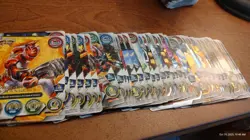 Over 200 Power Rangers Collectibles Card Game Cards ( Over 30 Rares Included) - Image 2