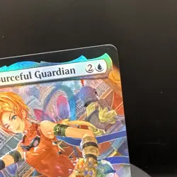 NM Foil R - Rikku, Resourceful Guardian (Extended Art): Commander: FINAL FANTASY - Image 3