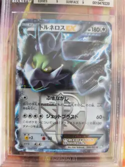 Pokemon Card Tornadus Ex Holo Thunder Knuckle 1. Edition Japanese BGS Beckett 9 - Image 3