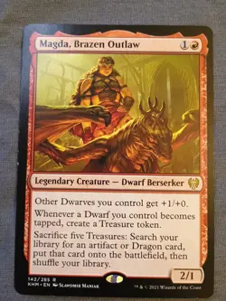 1x Magda, Brazen Outlaw - Kaldheim - NM - MTG - Image 1