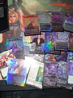 MTG JAPANESE Final Fantasy Lot - Image 2