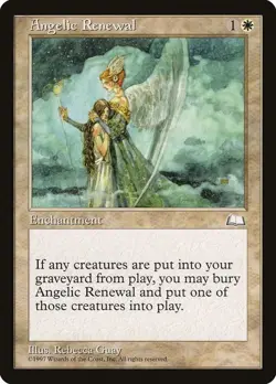 MTG - Angelic Renewal Weatherlight Regular (LP) - Image 1