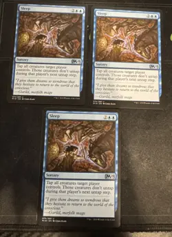 Sleep X3 M19 Core Set 2019 Magic the Gathering MTG - Image 1